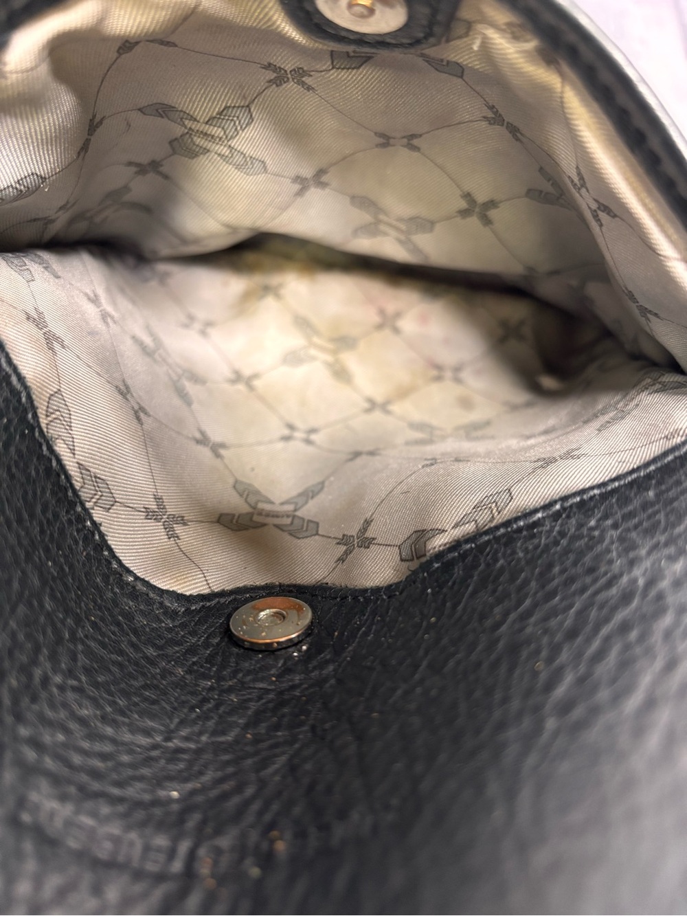 Aimee Kestenberg Tamitha Black Pebbled Leather Boho Classic Backpack Purse - Picture 11 of 15